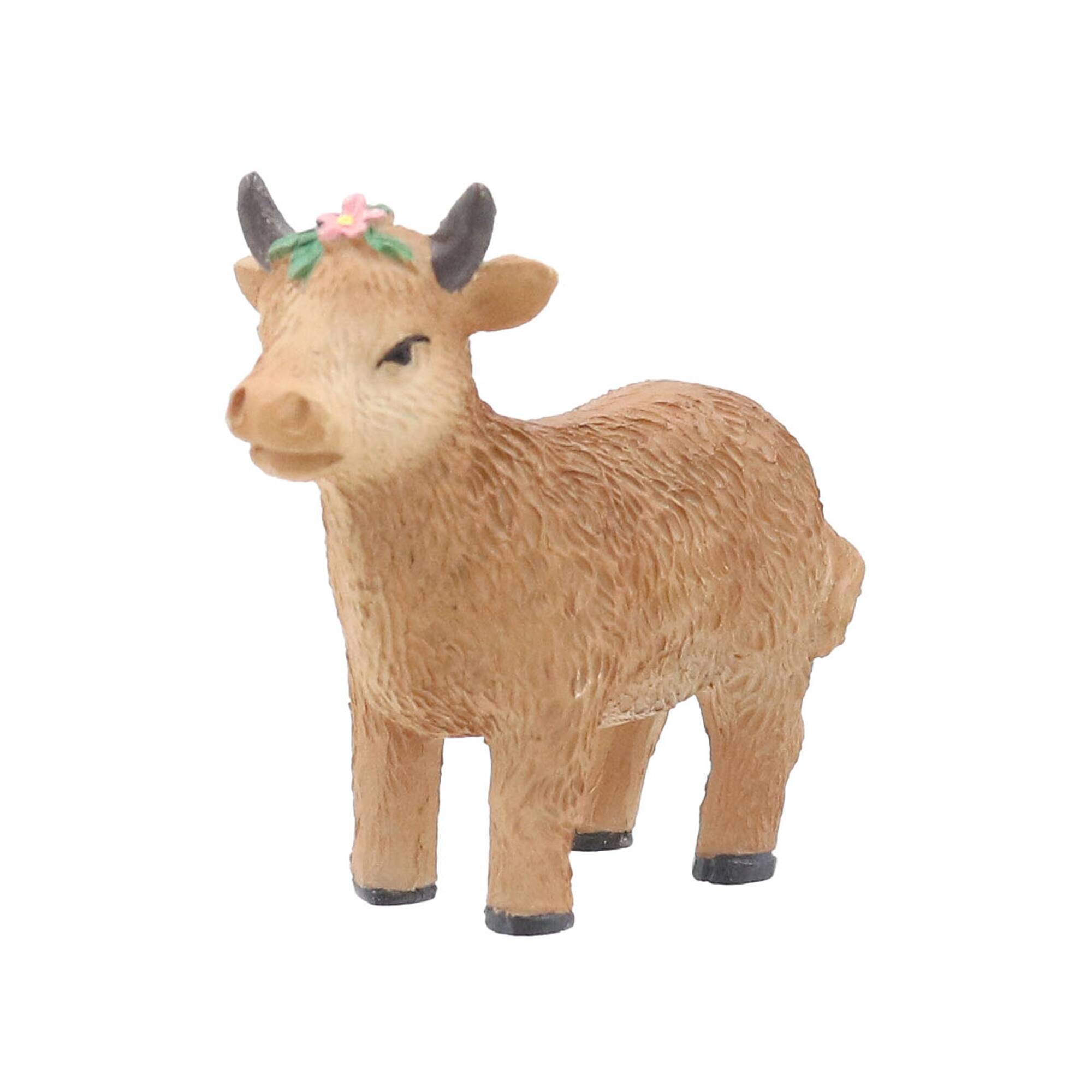Mini Highland Cow Decoration by Ashland®